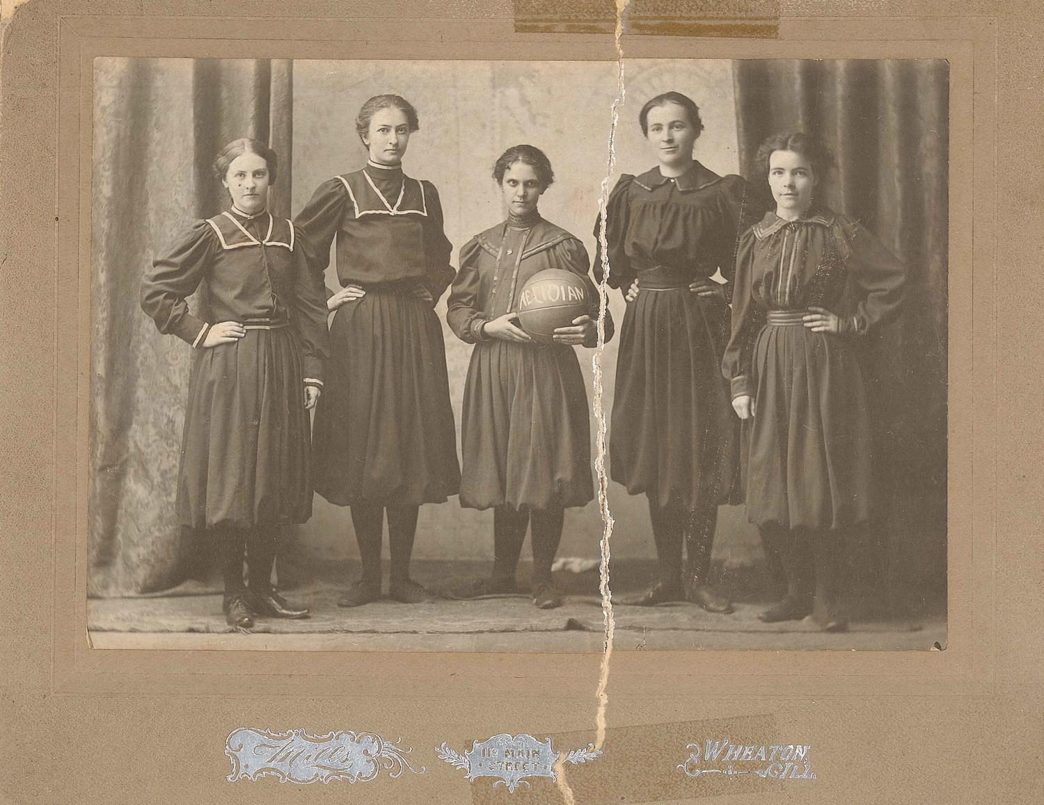 Wheaton Women's Basketball in 1899